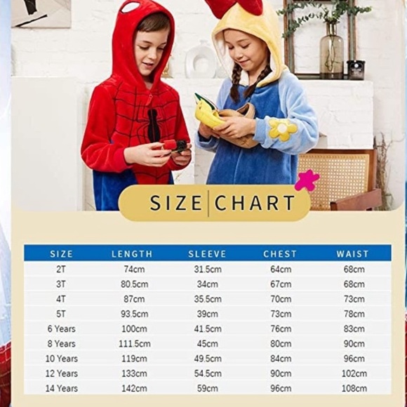 Kids Spider Man Fleece Onesie 🕷 zipper bum size 10 - Picture 2 of 8